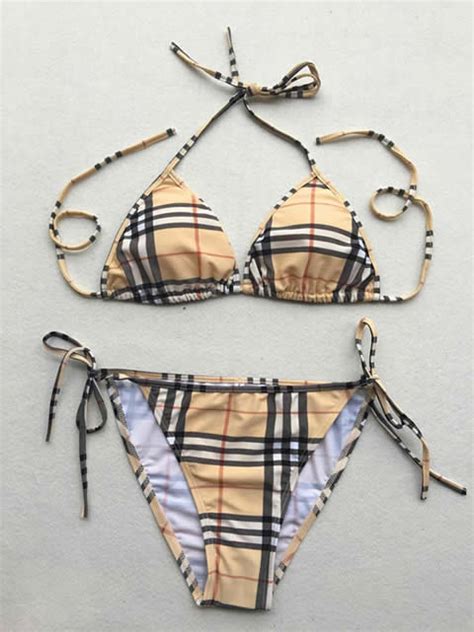 burberry swimsuit replica|burberry women bikini.